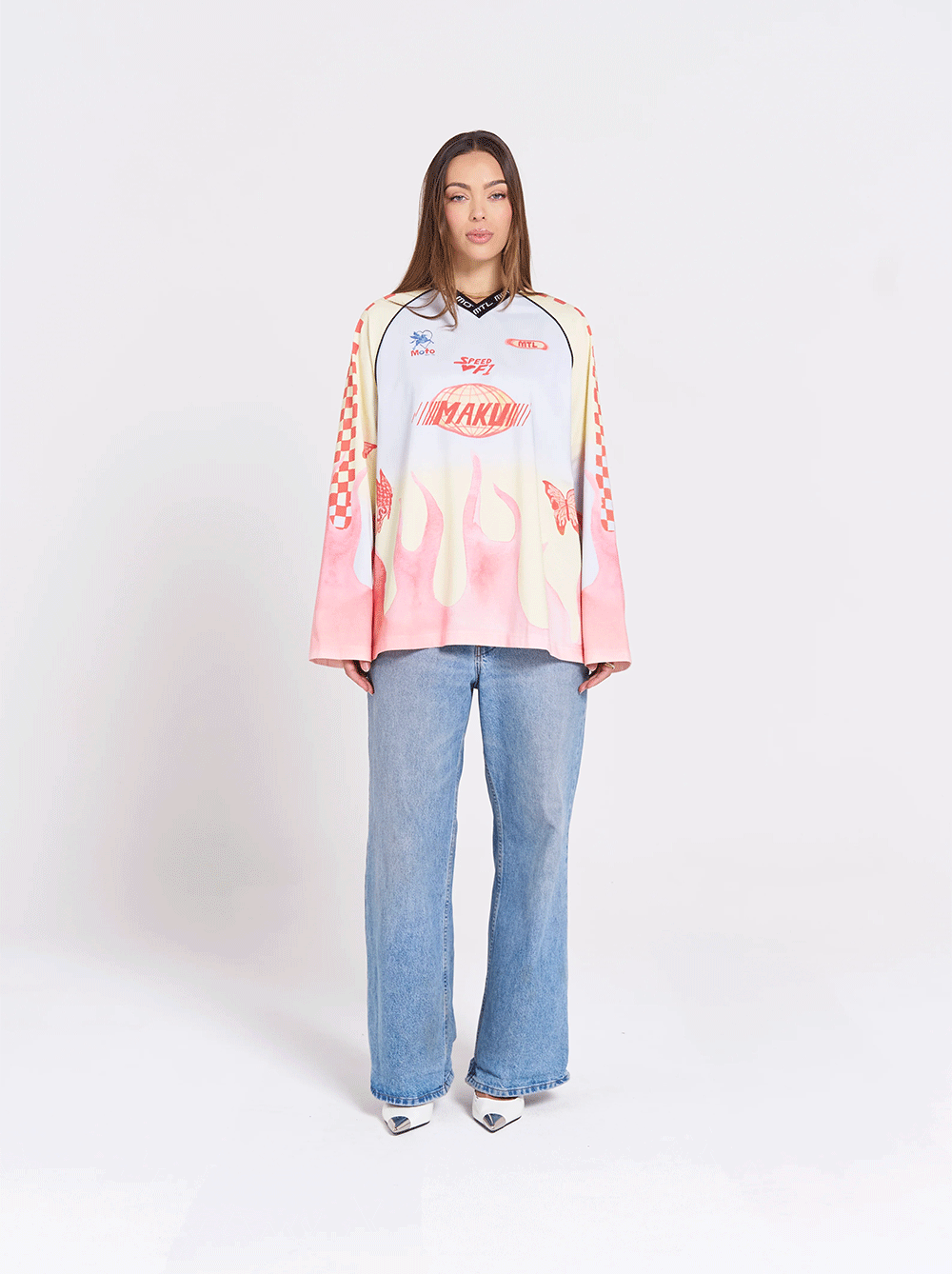 MLT Moto Long Sleeve Top