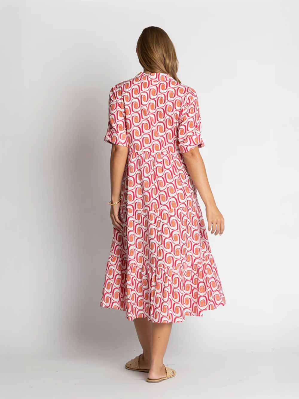Nashville Button Midi Dress