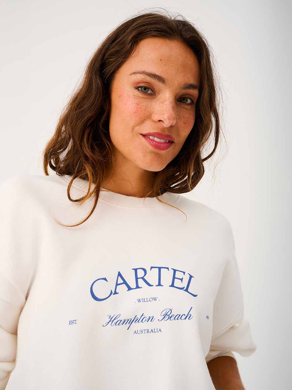 Nina Sweater - WHITE ANCHOR