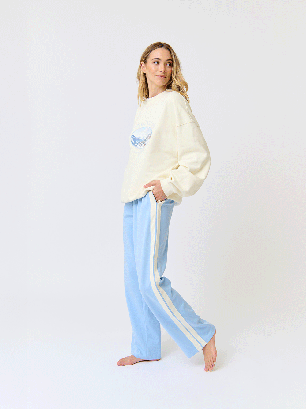 Adeline Pant - ICE BLUE