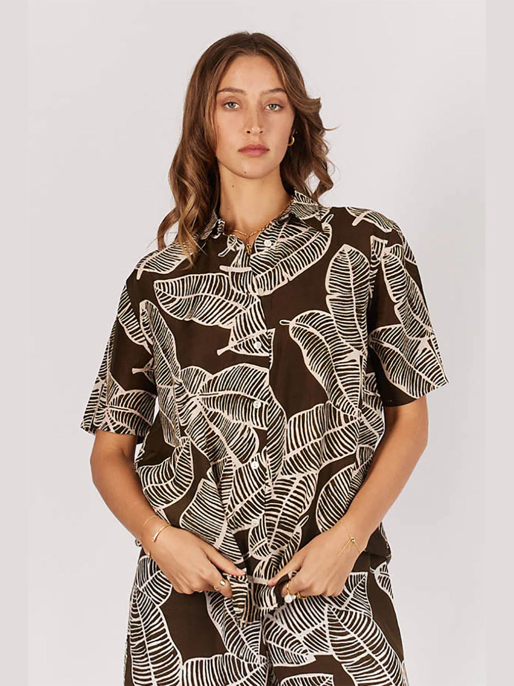 Padang Shirt - CHOCOLATE