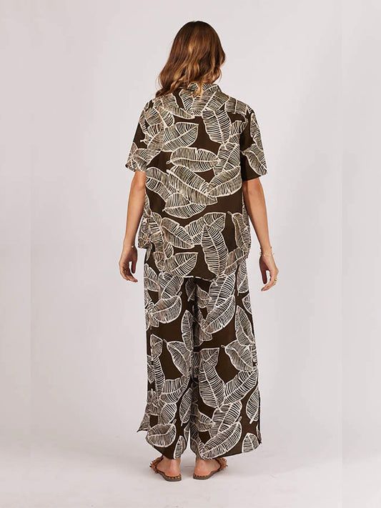 Padang Shirt - CHOCOLATE