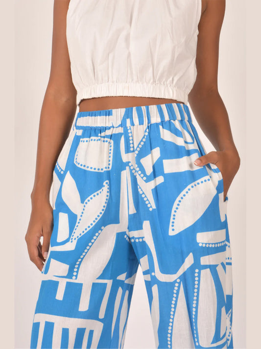 Pamplone Pant - TOUREG BLUE