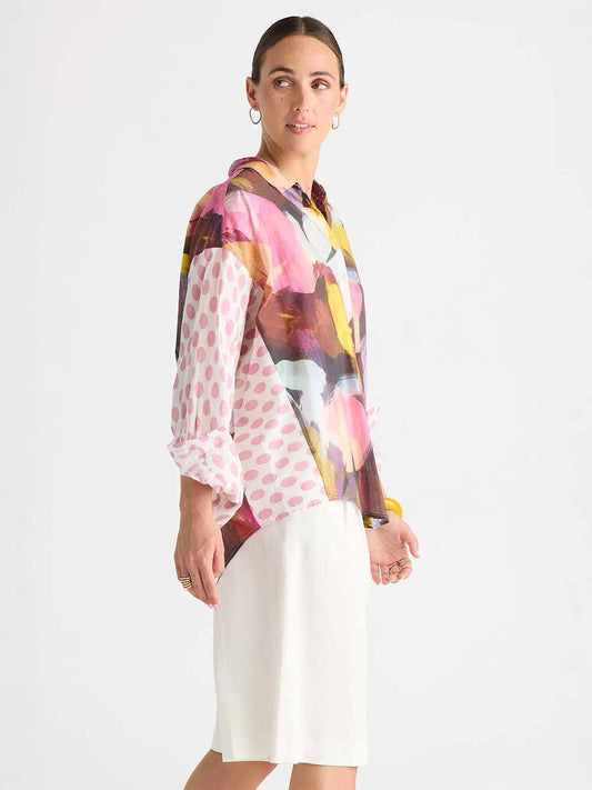 Pattern Clash Shirt - RIVERSIDE