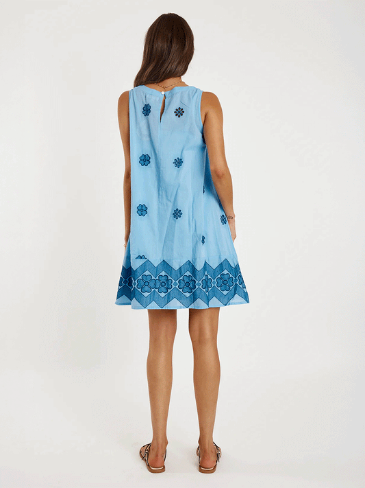 Ravello Dress - BLUE