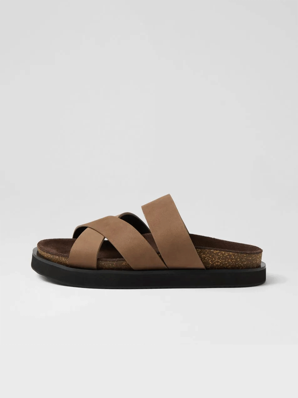 Rhodes Cross Slide - RUSTIC BROWN