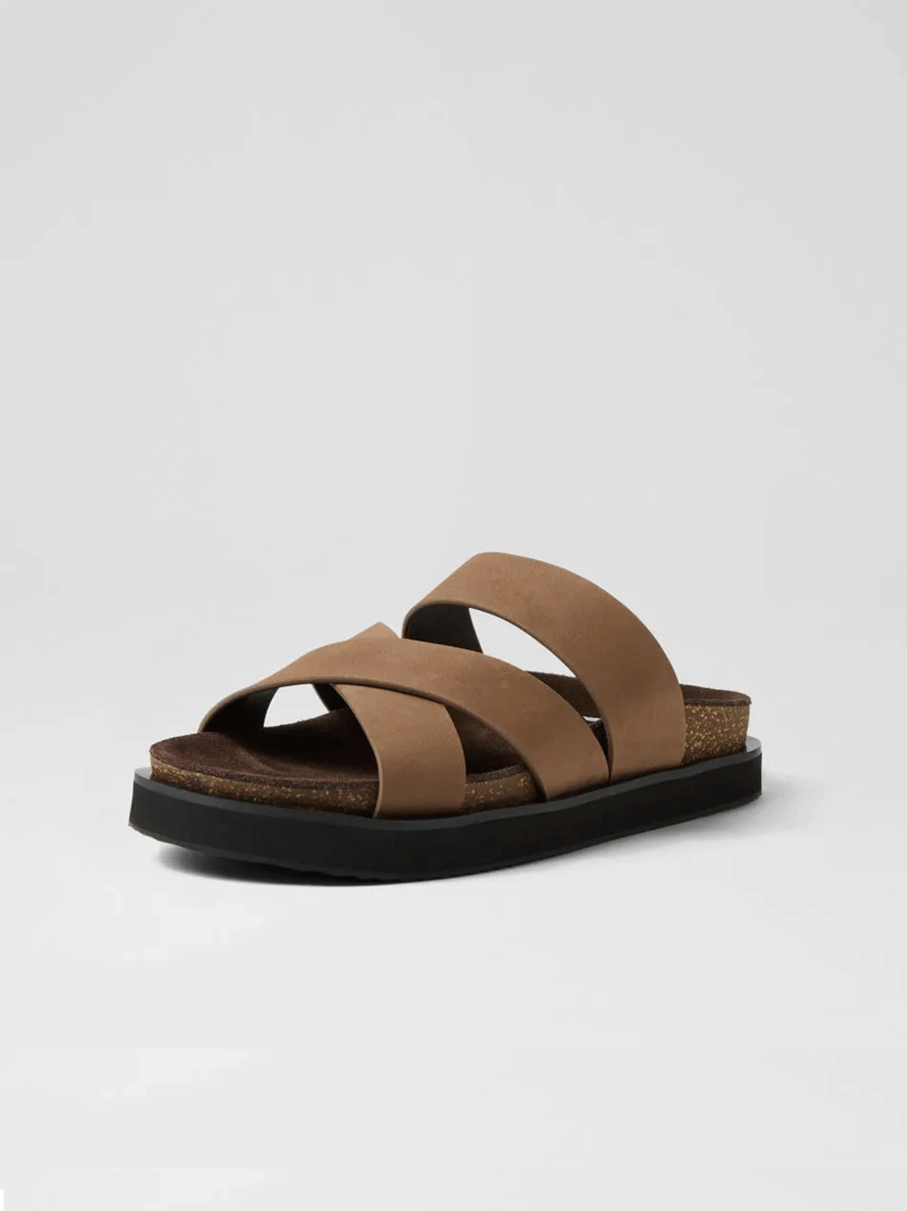 Rhodes Cross Slide - RUSTIC BROWN