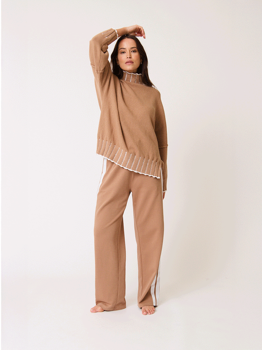 Romy Knit Sweater - FAWN