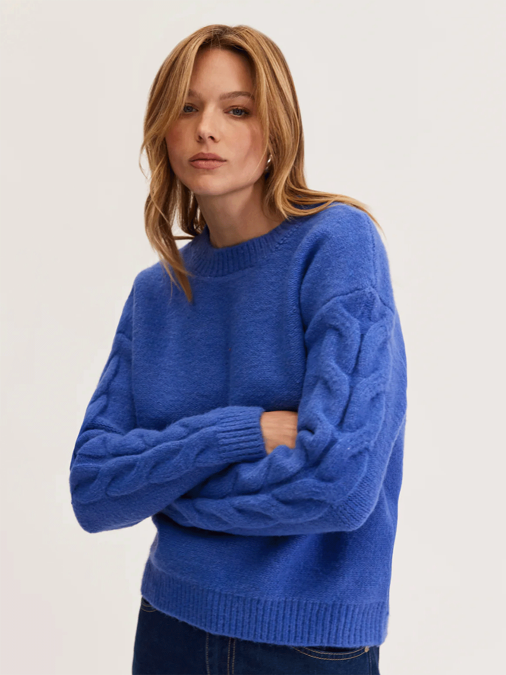 Roslin Cable Knit Jumper