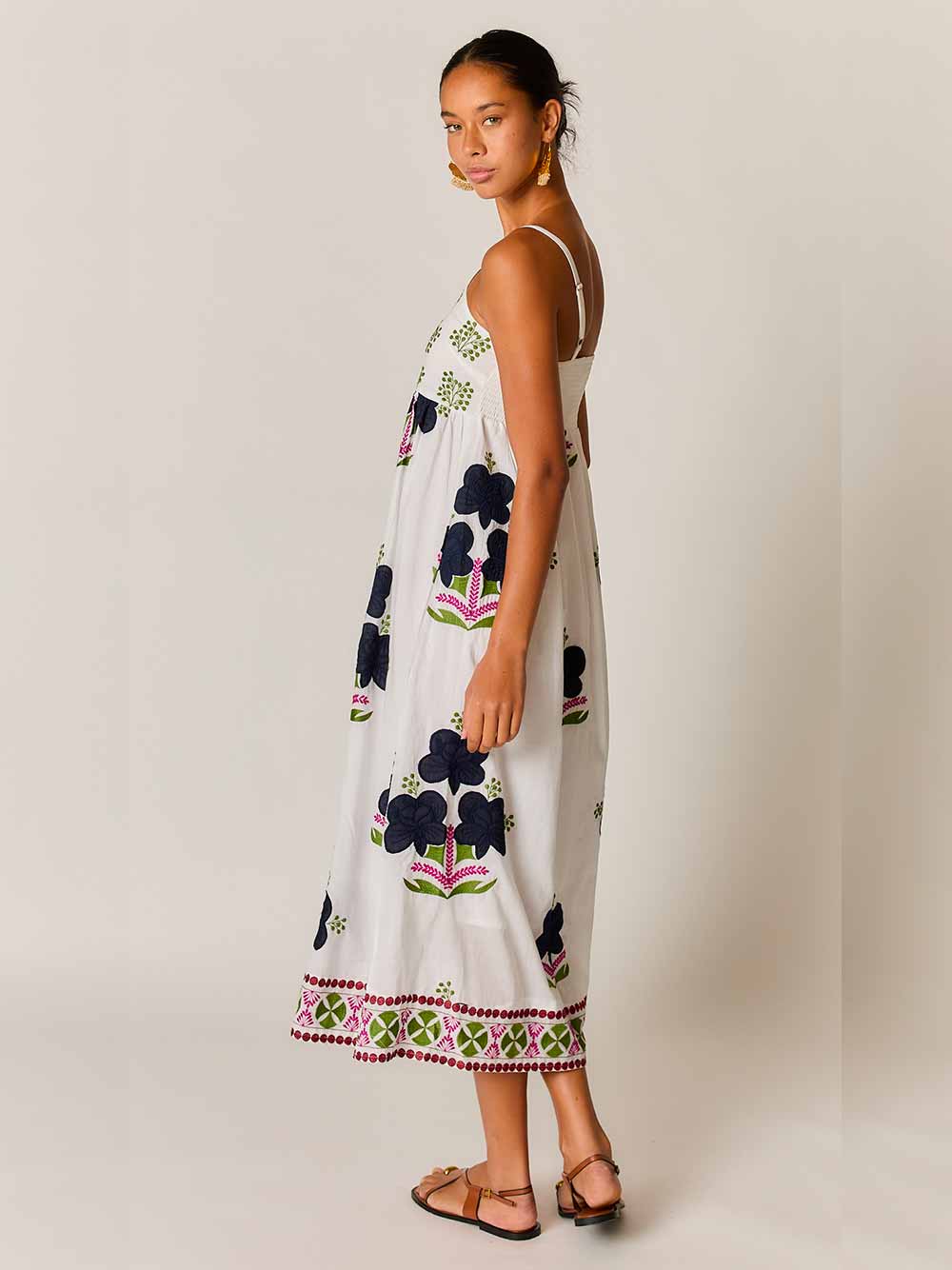 Alcaraz Sundress - WHITE