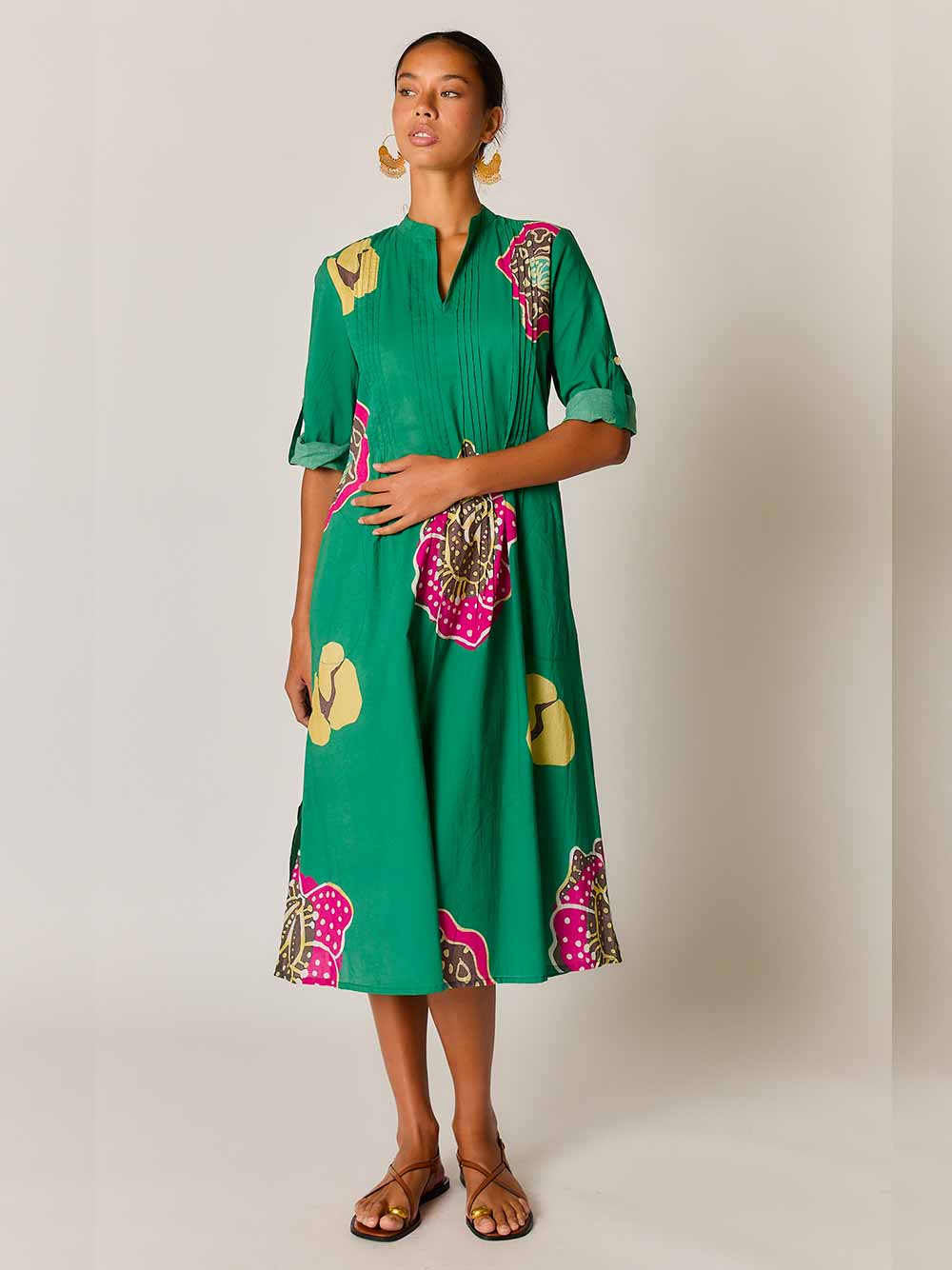 Batik Maxi Dress