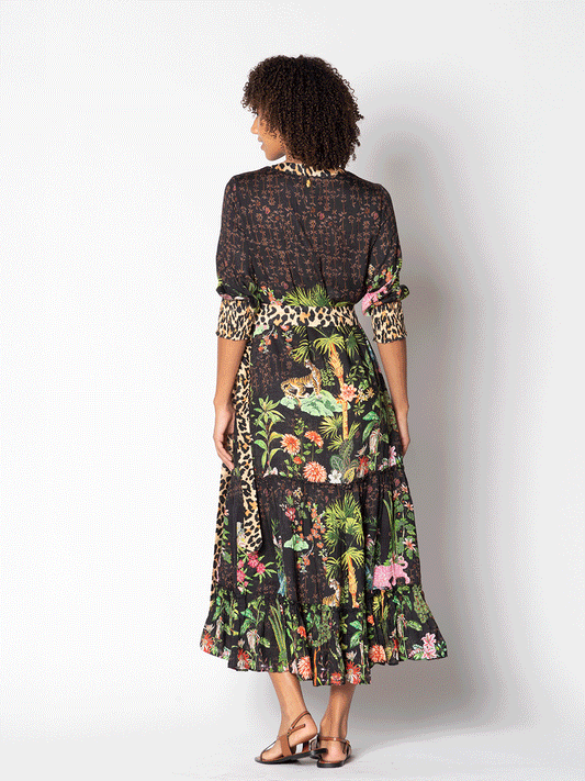 Nouveau Maxi Dress - BLACK