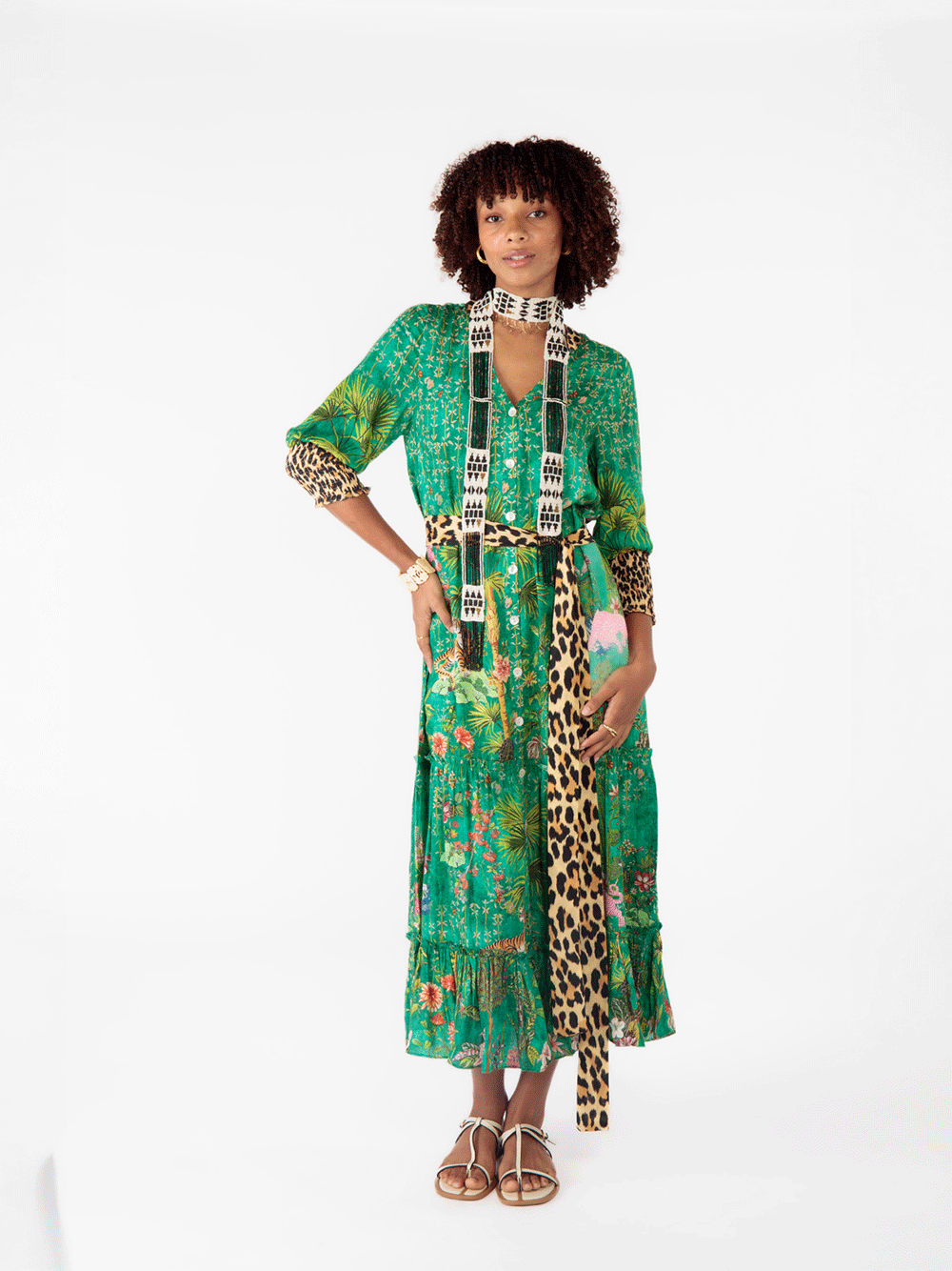 Nouveau Maxi Dress - EMERALD