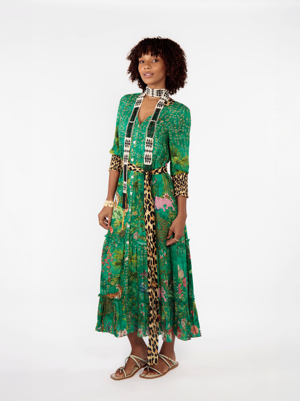 Nouveau Maxi Dress - EMERALD