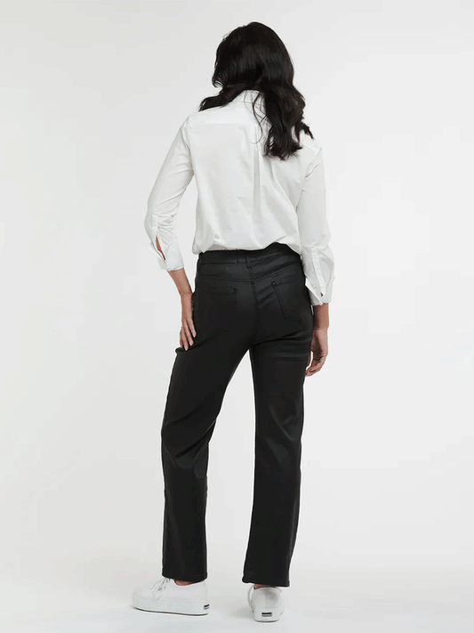 Shirley Jeans - BLACK COATED