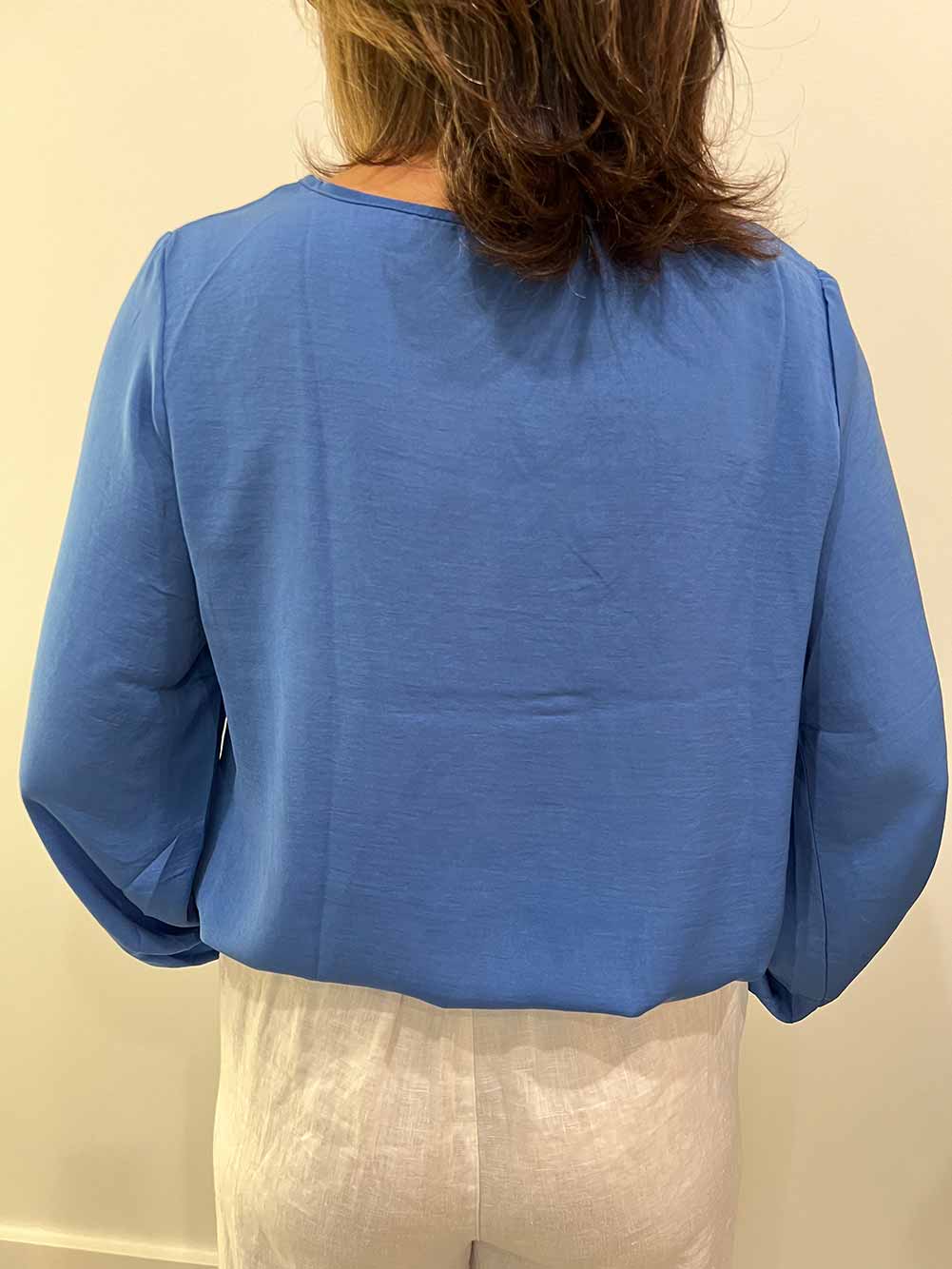 Siracusa Sequin Top - BLUE