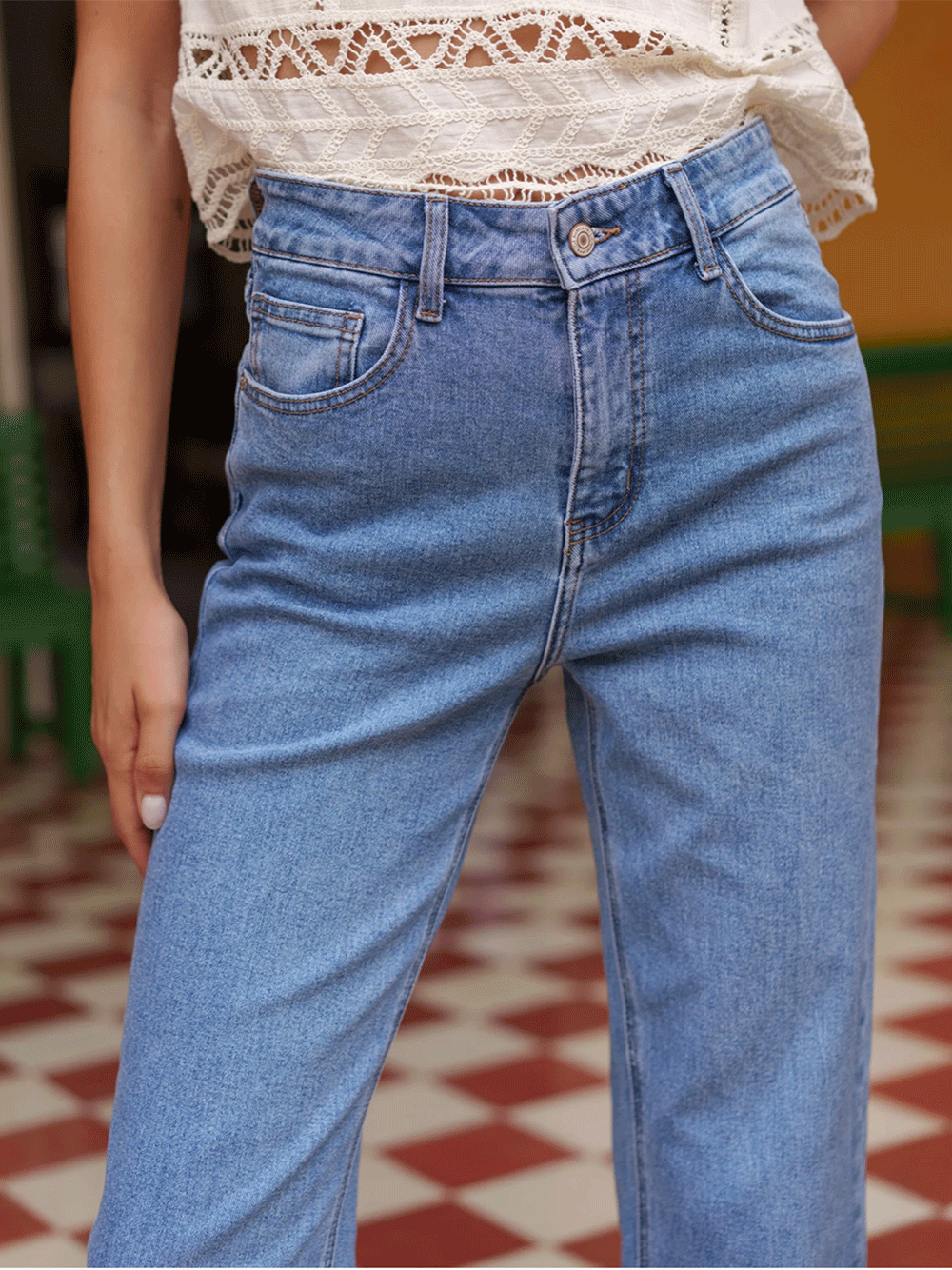 Solange Jean - DENIM BLUE