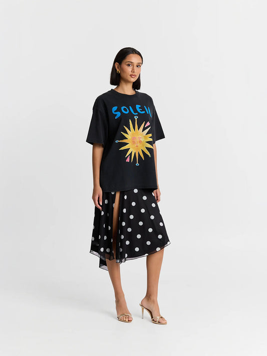 Soleli Washed Oversized Tee