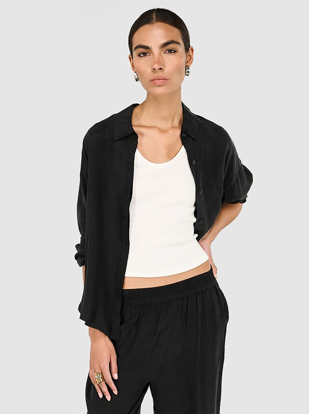 Sylvie Cupro Shirt