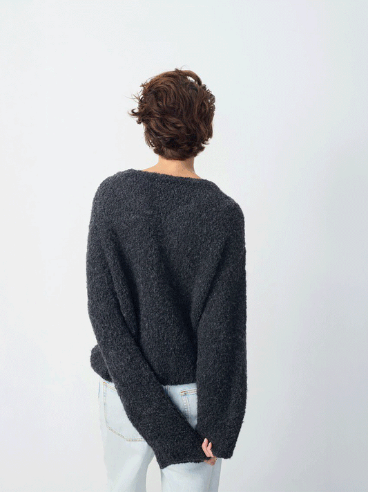 Zolly Sweater - CHARCOAL MELANGE