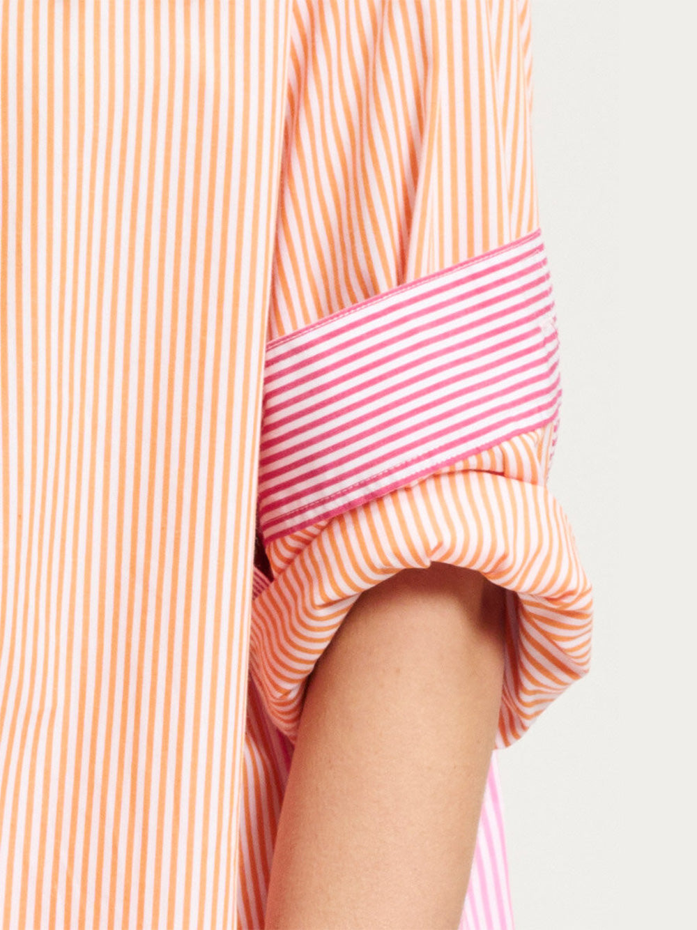 Boyfriend Oversized Shirt - FIESTA COMBO