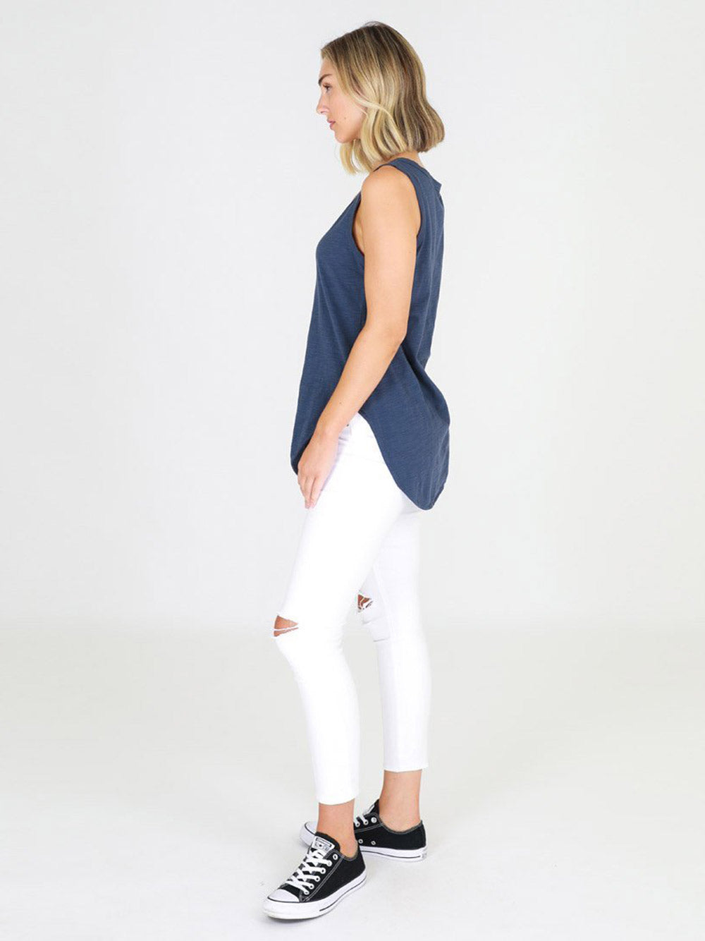 Fifi Tank - INDIGO