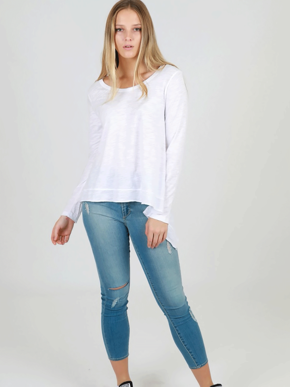 Willow Tee - WHITE