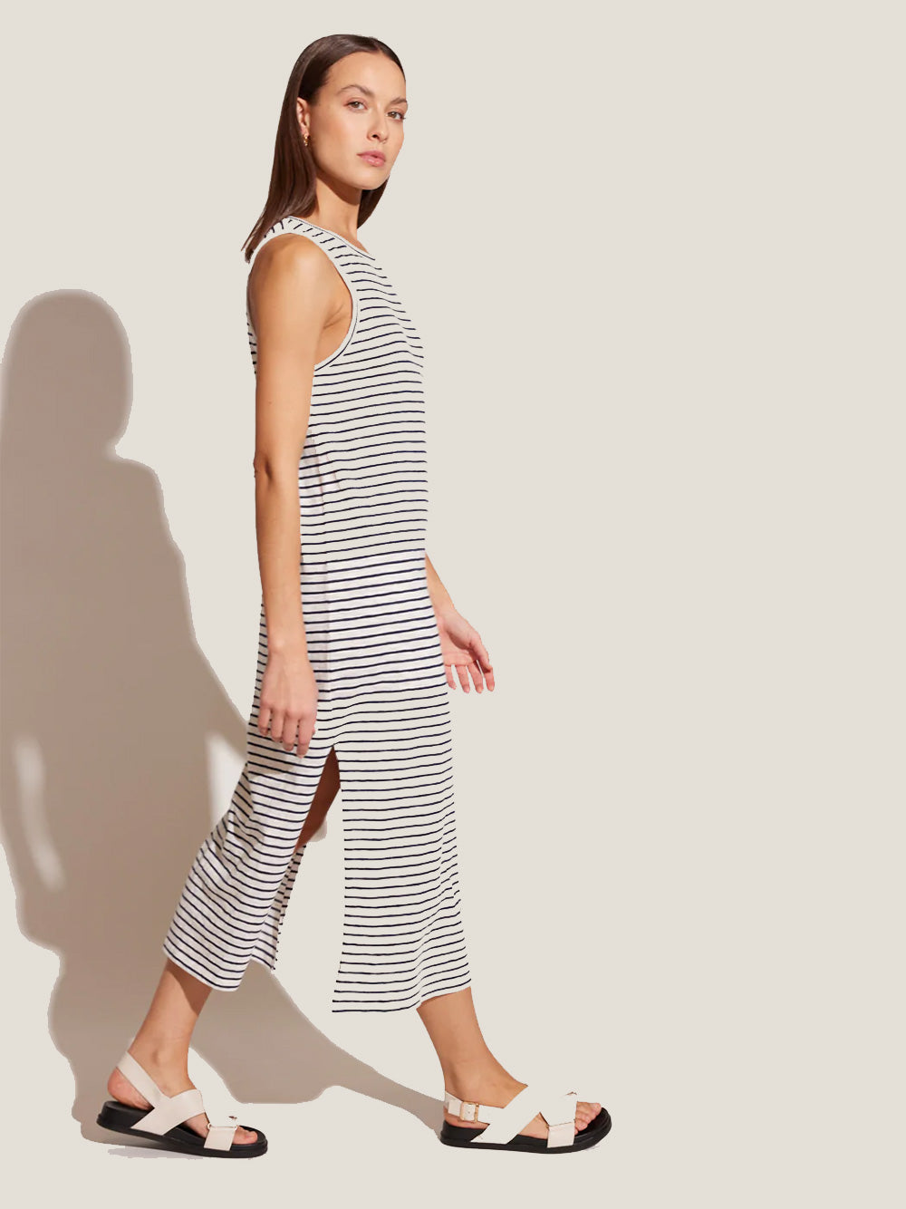 Aries Stripe Midi Dress