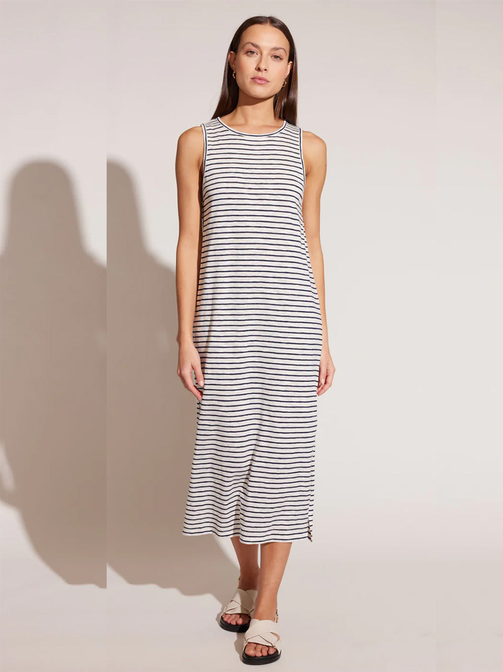 Aries Stripe Midi Dress