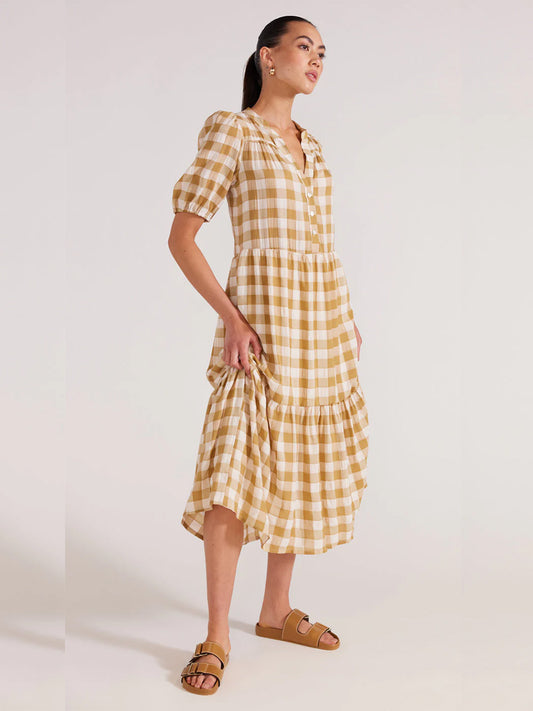 Arlo Tiered Midi Dress