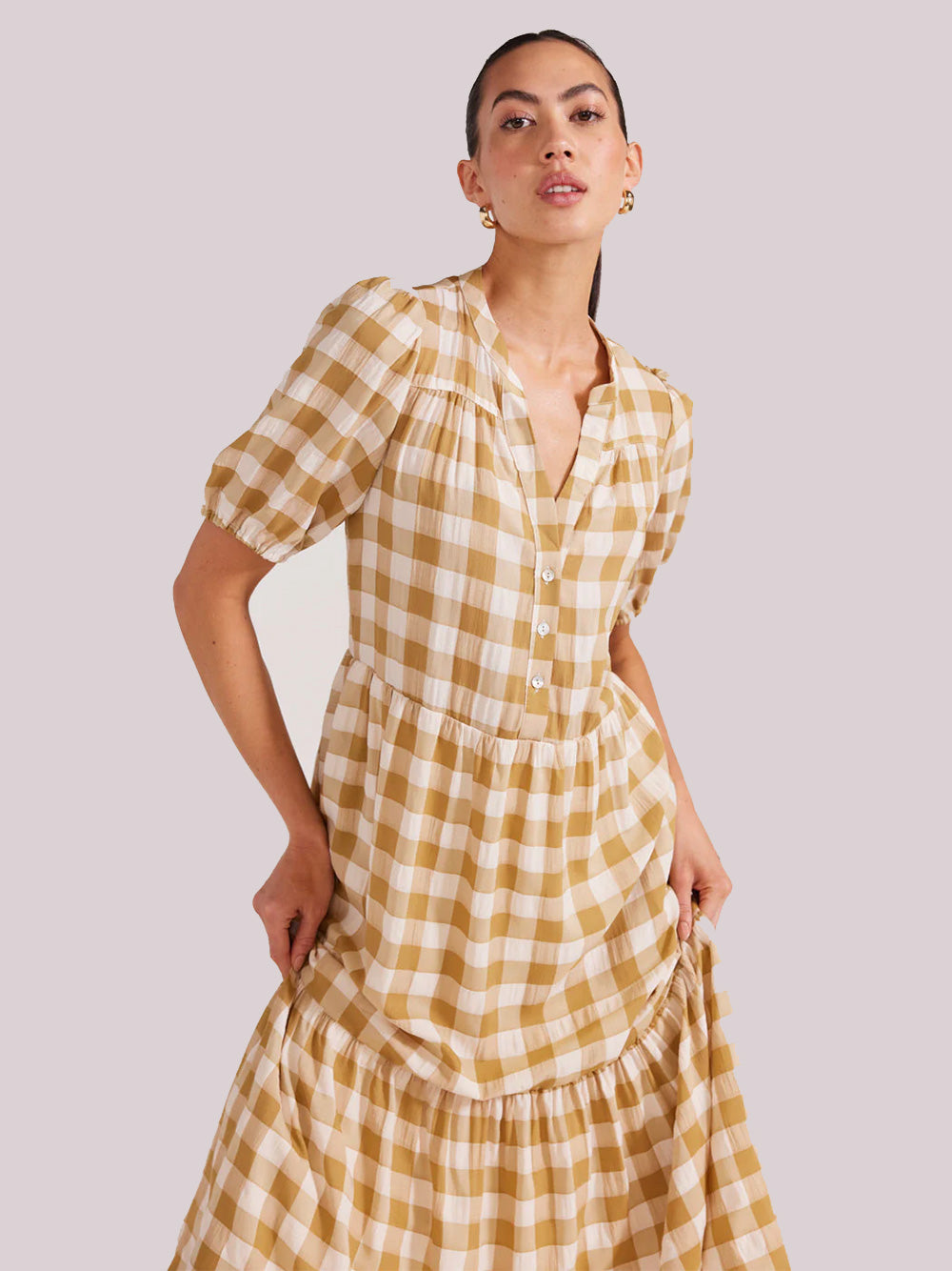 Arlo Tiered Midi Dress