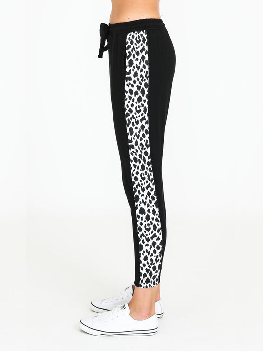 Leopard Contrast Jogger