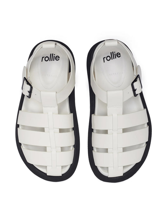 Acme Fisherman Sandal - BONE/BLACK