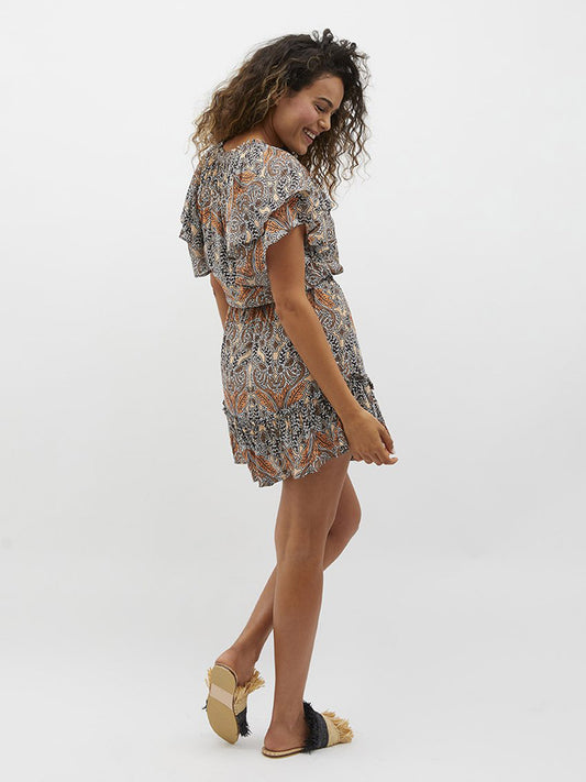 Kelsey Paisley Dress