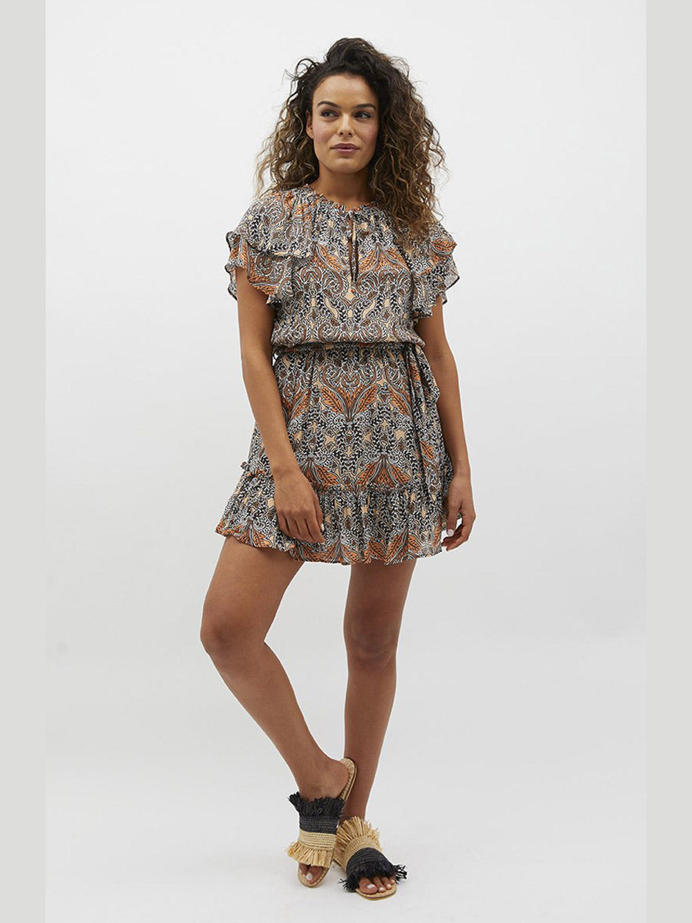 Kelsey Paisley Dress