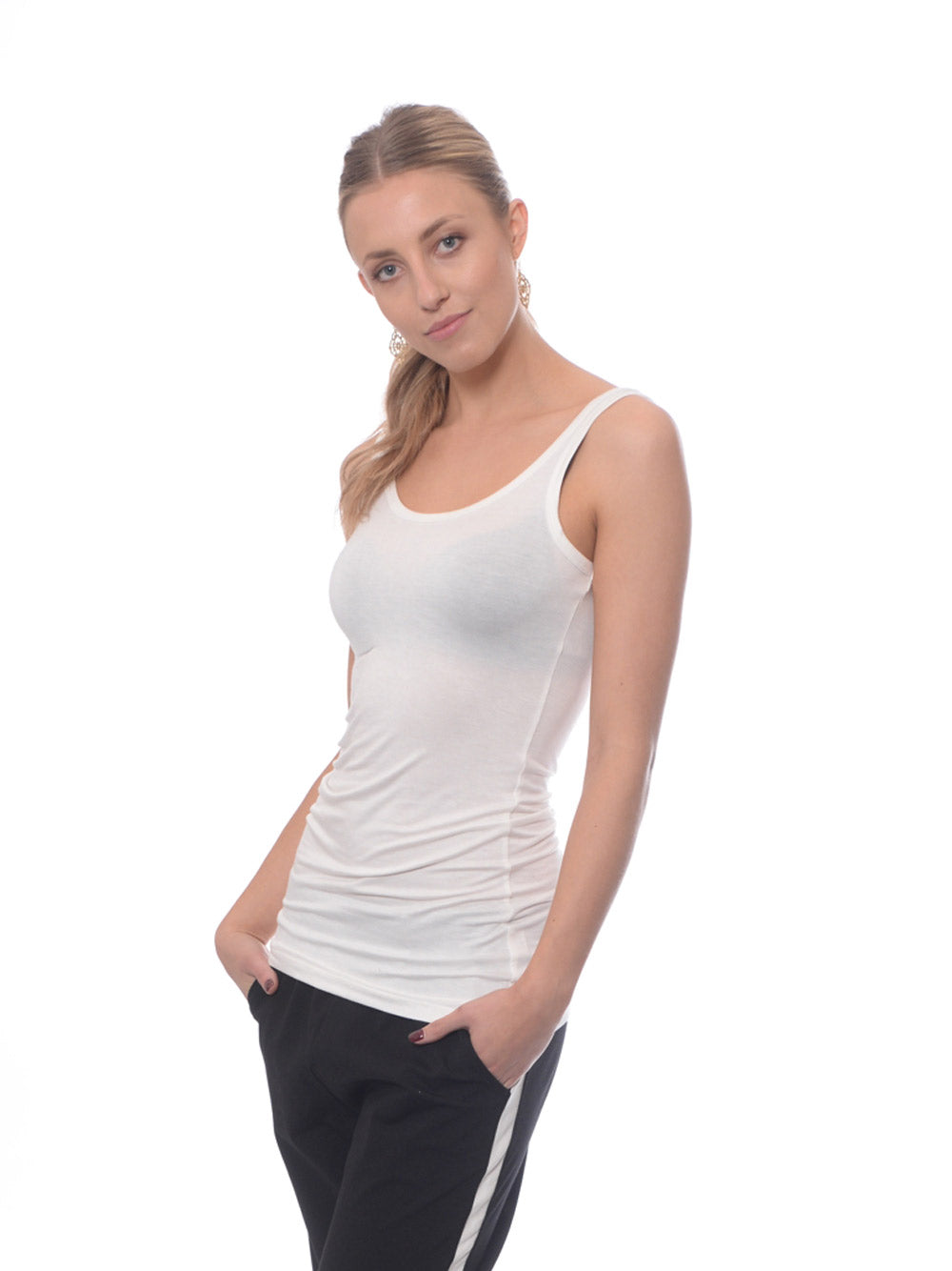 Basic Long Singlet - IVORY