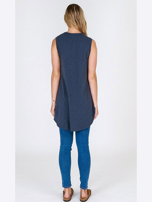 Madison Tank - INDIGO