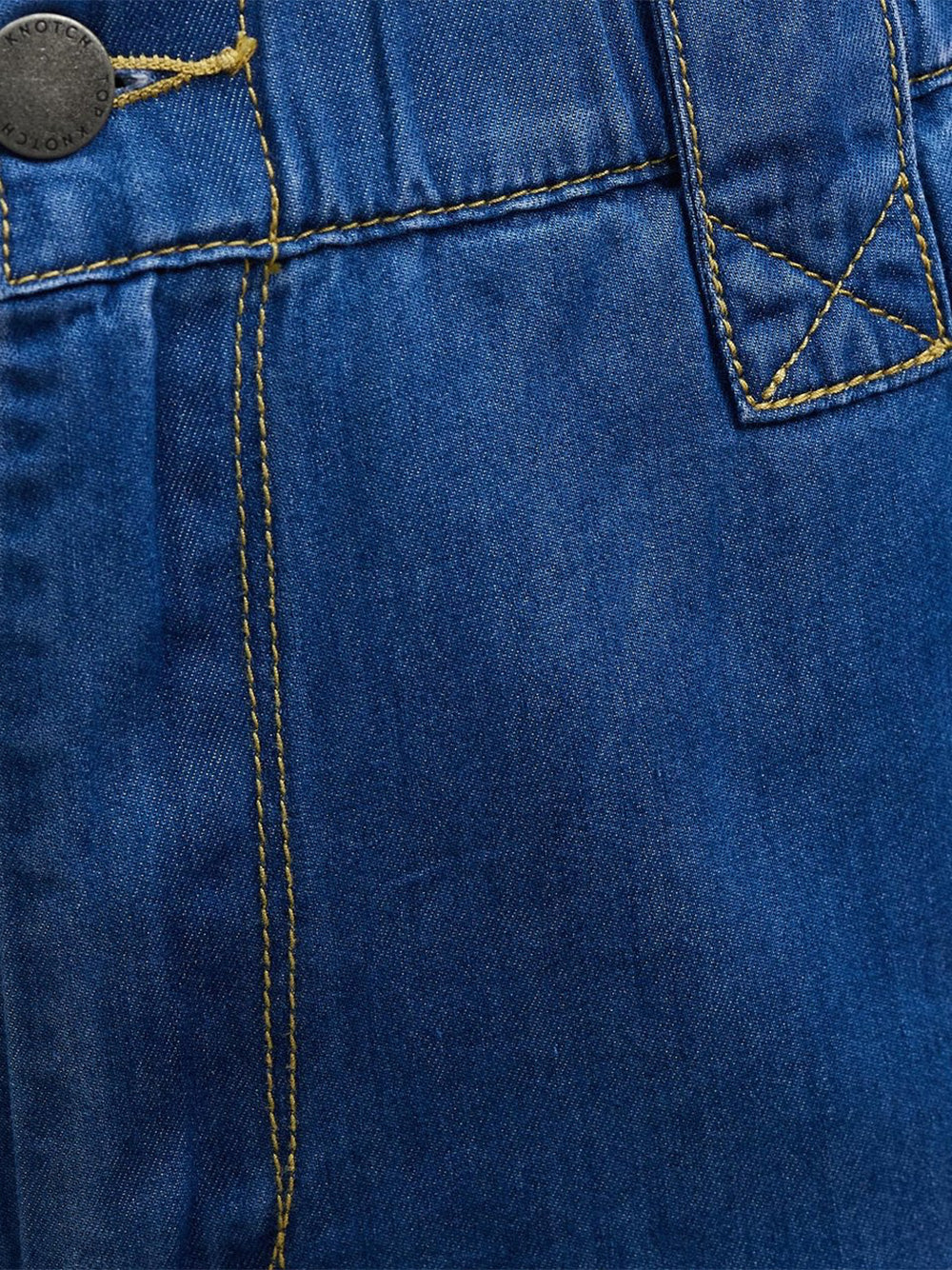 Lucia Wide Leg Pants - RODEO BLUE