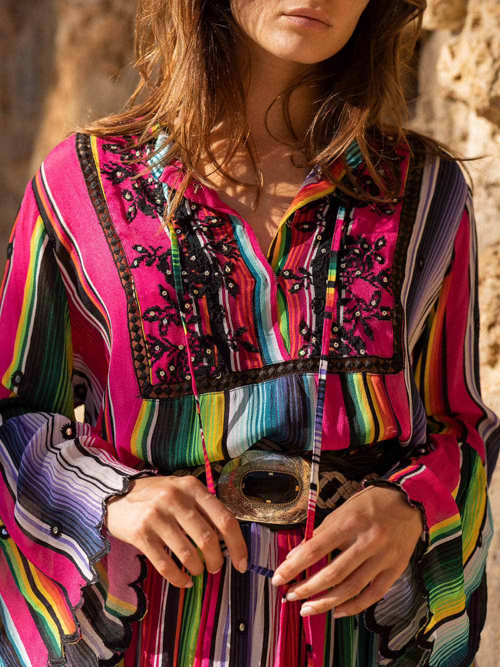 Serra Stripe Dress