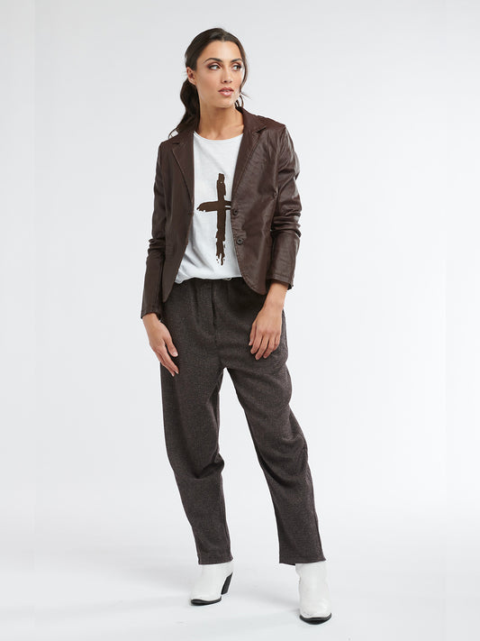Suzi Jacket - CHOCOLATE