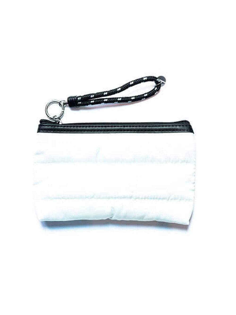 Windsor Puffer Clutch - White