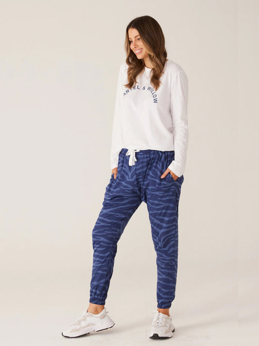 Comeback Pant - DENIM ZEBRA