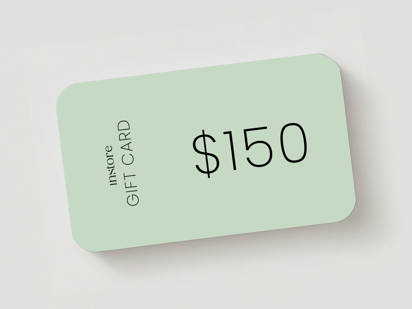 Instore eGift Card