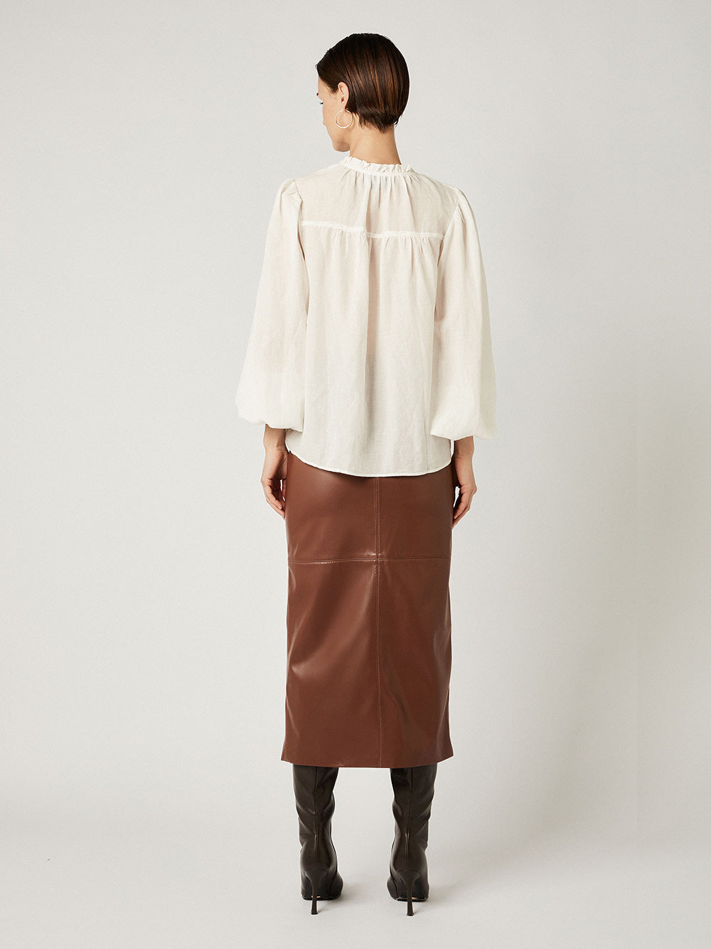 Mandy Blouse - WHITE