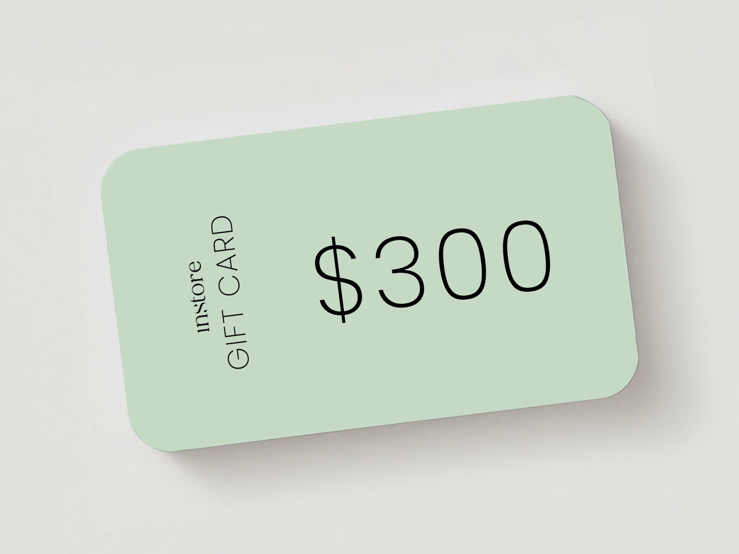 Instore eGift Card