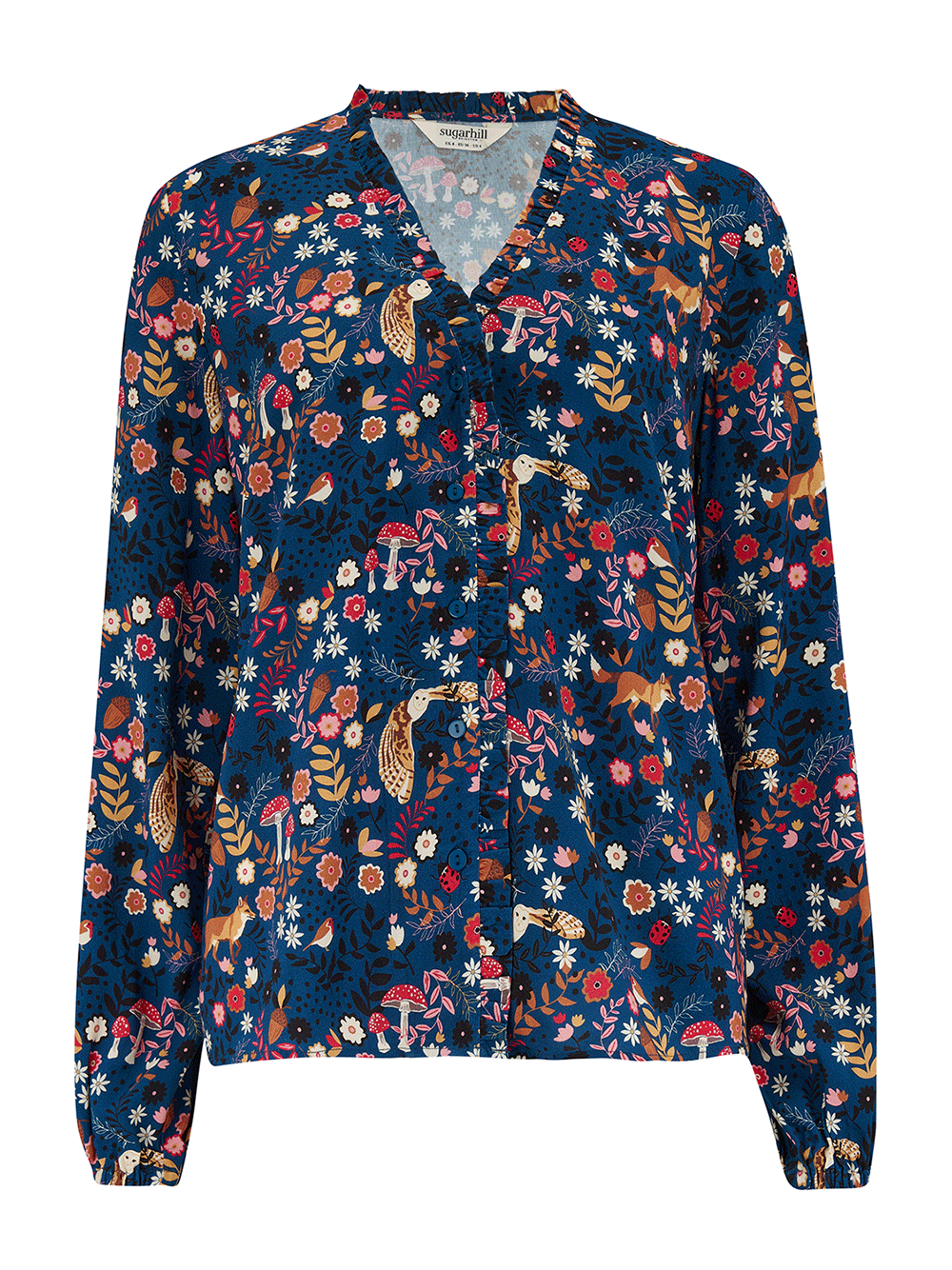 Alicia Frill Edge Blouse