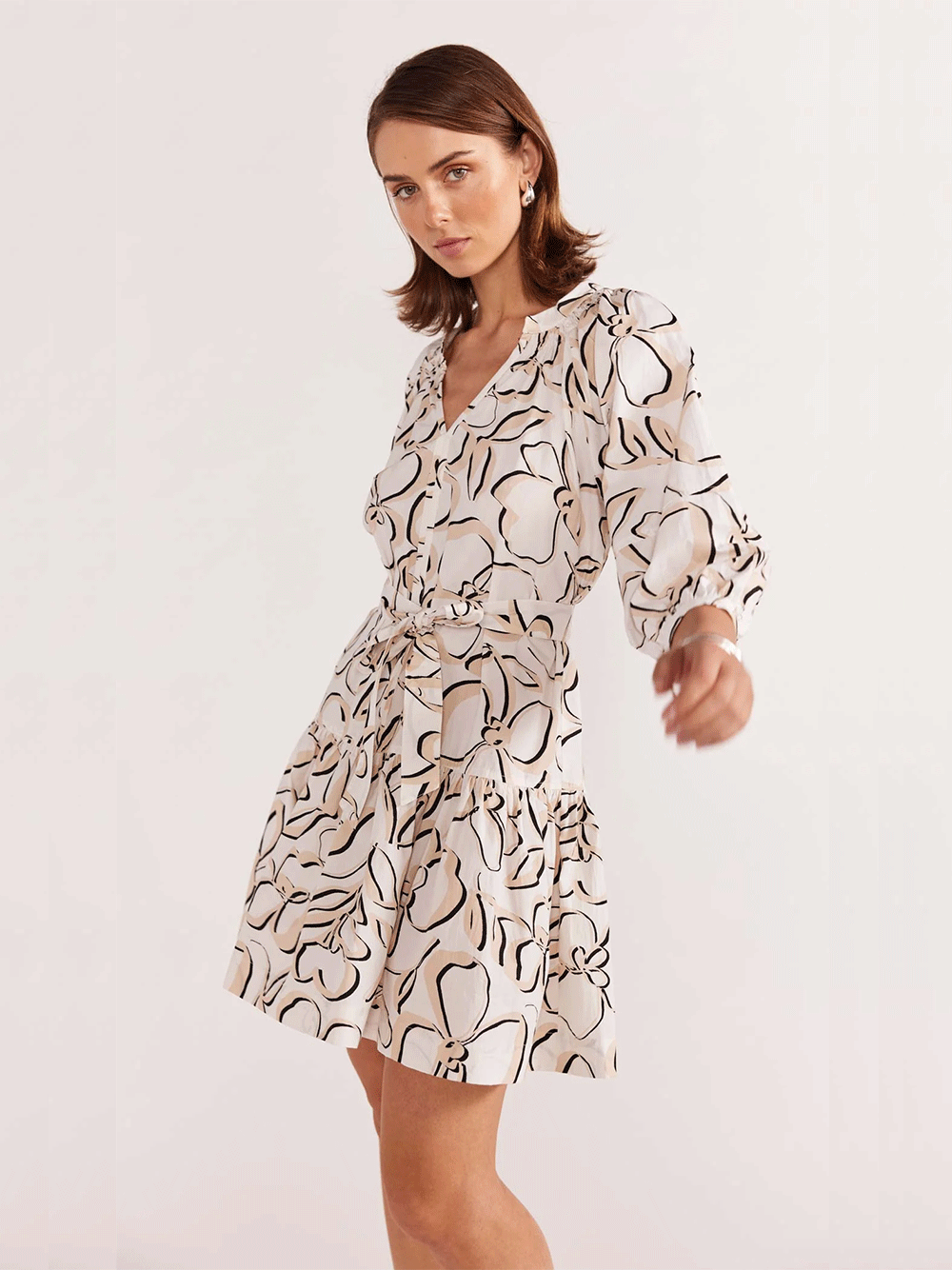Amina Smock Mini Dress