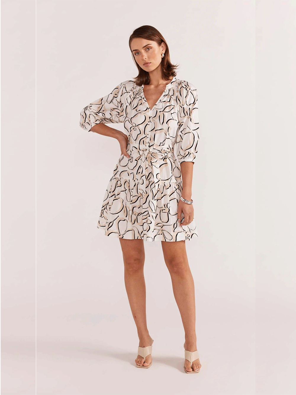Amina Smock Mini Dress