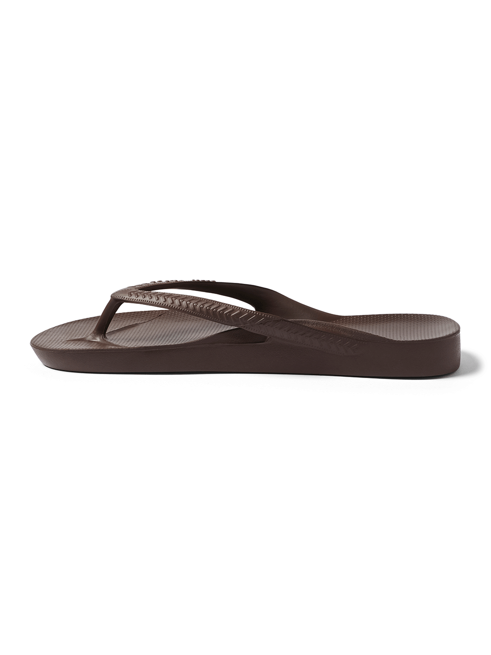 Arch Support Flip Flops - CHOCOLATE