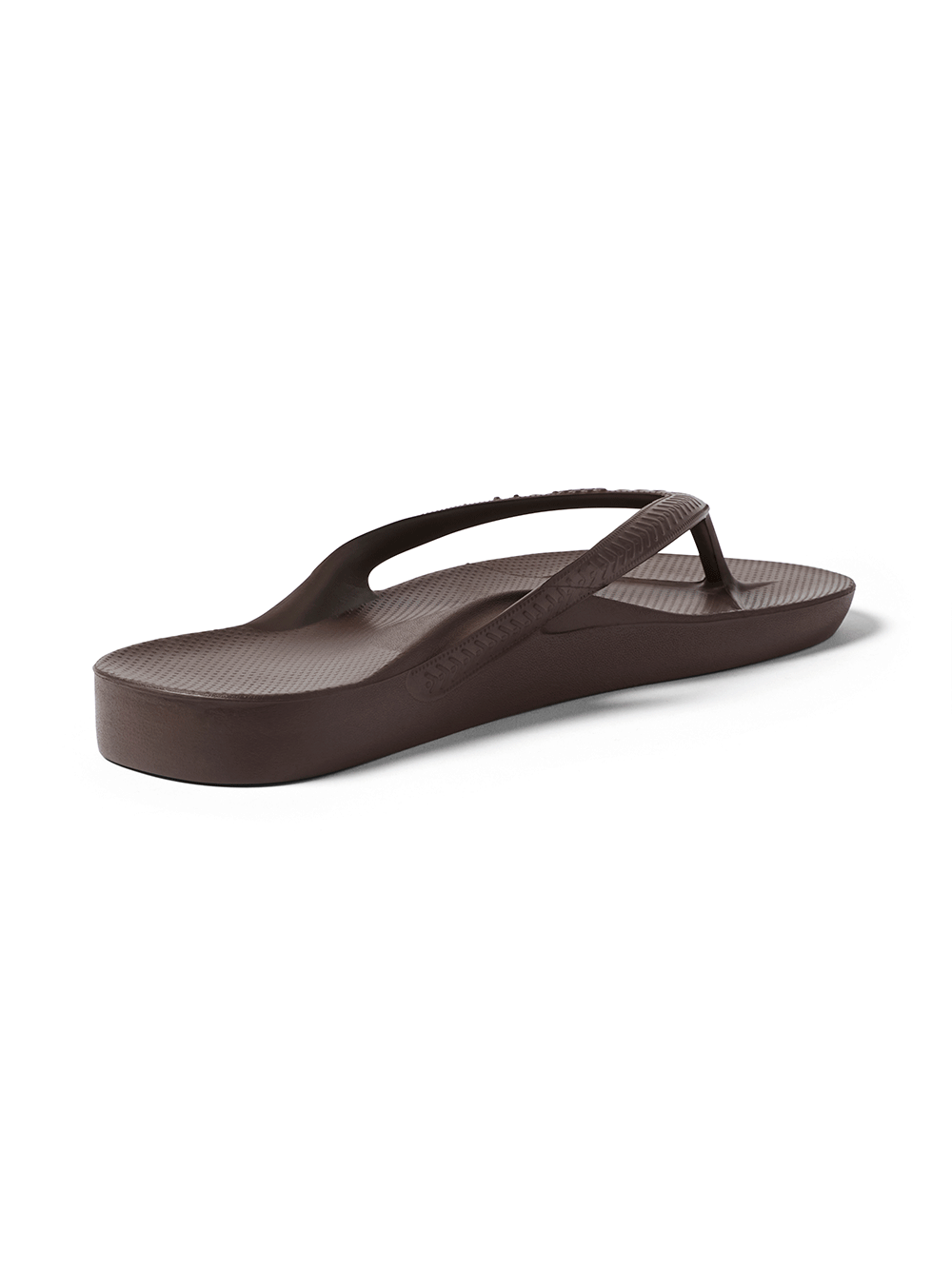 Arch Support Flip Flops - CHOCOLATE